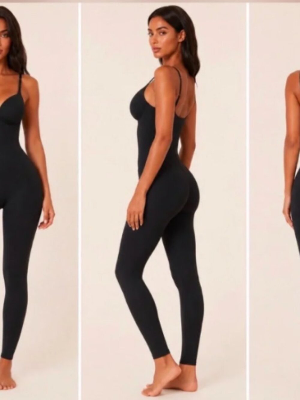 SKIMS Ultimate Body Butt and Hip Enhancing Plunge Catsuit style XL Plus Size - Picture 3 of 10